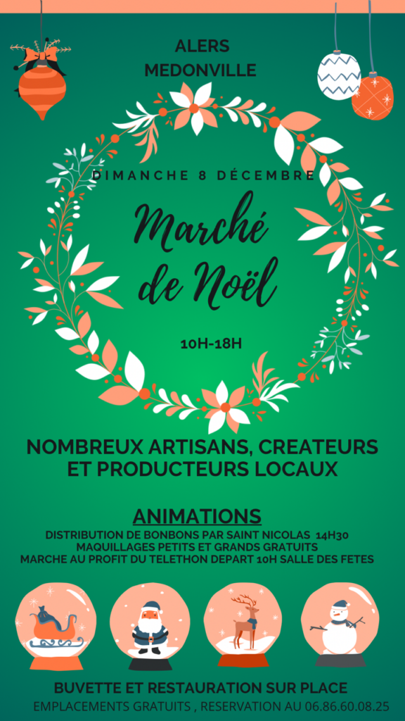 MARCHE DE NOEL MEDONVILLE